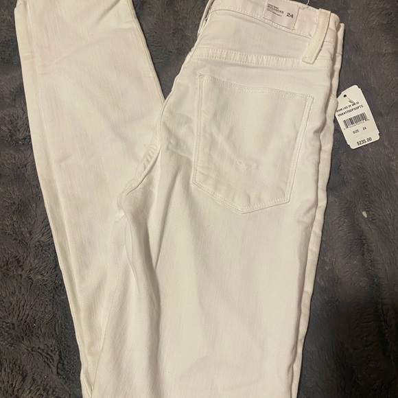 Hudson sz24 Highrise lace up skinny ankle jeans - Picture 6 of 6